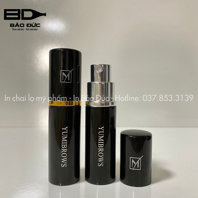 Khắc laser chai lọ chuyên nghiệp, giá hấp dẫn tại In Bảo Đức
