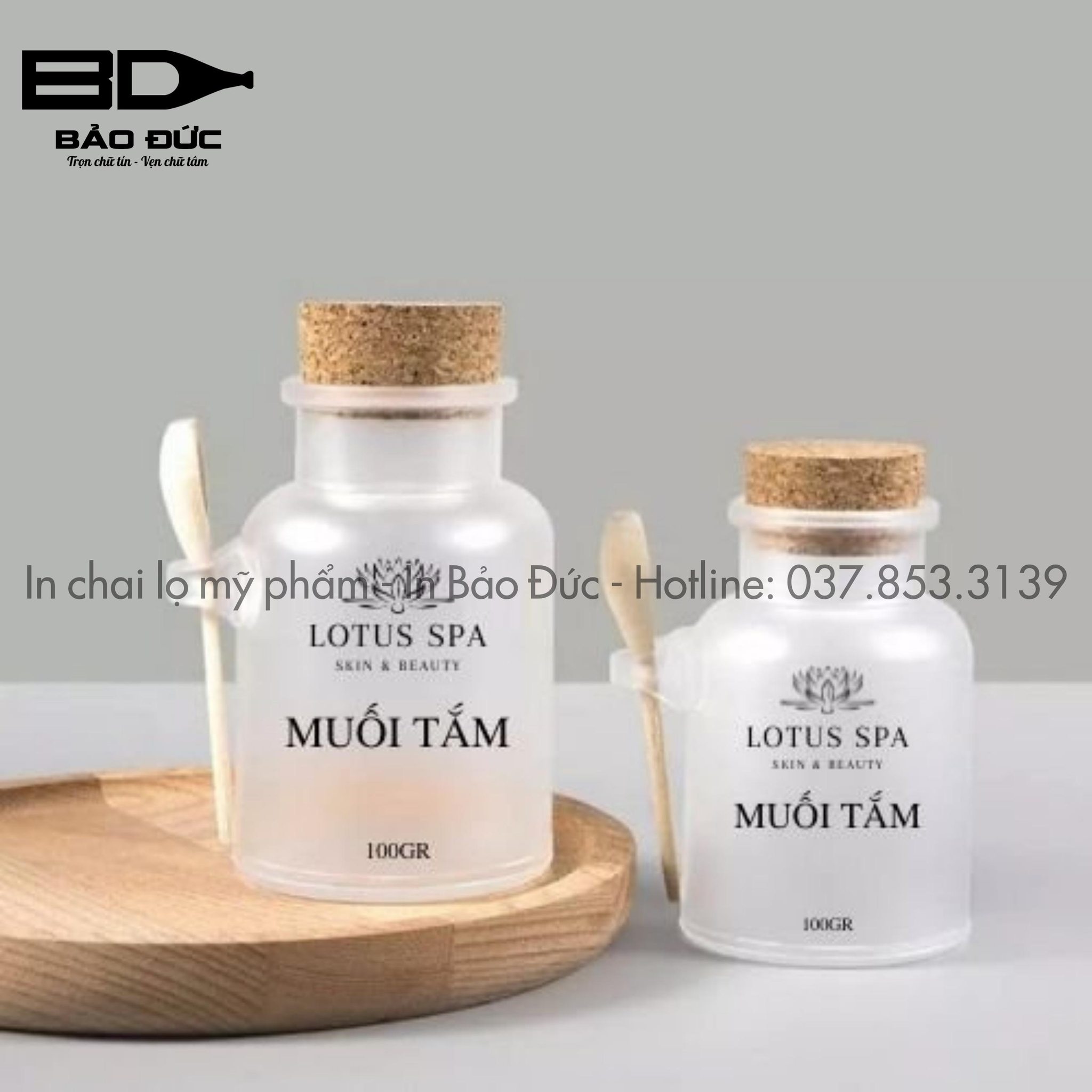 In Chai Thủy Tinh Xu Hướng Bao Bì Cao Cấp
