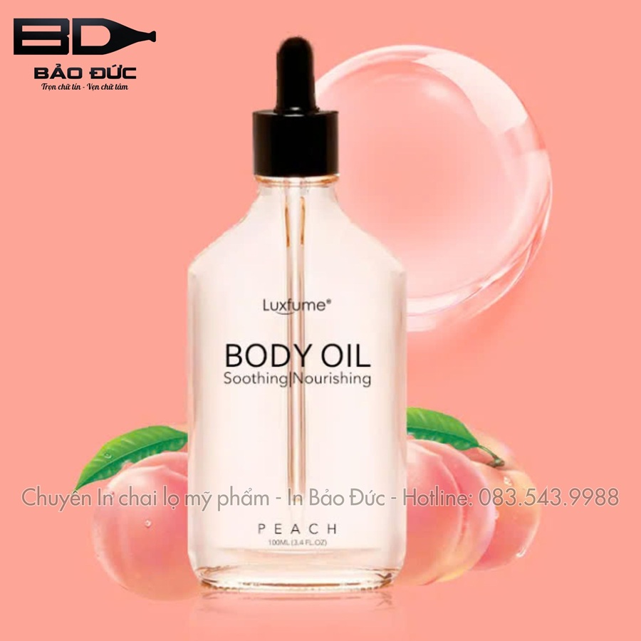 Những xu hướng mới trong in chai serum thuỷ tinh