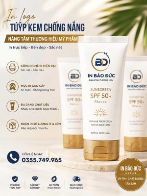 Tuýp kem chống nắng 50ml
